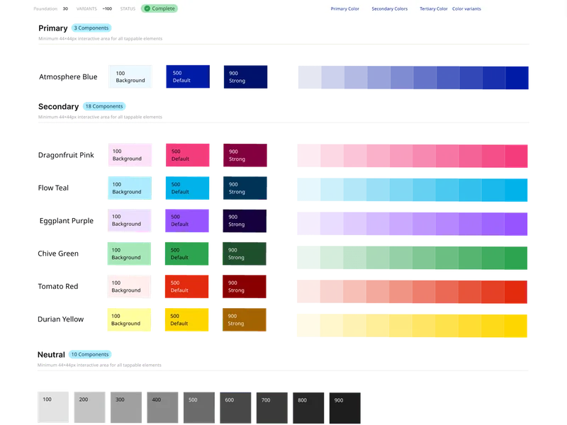 Umami color system